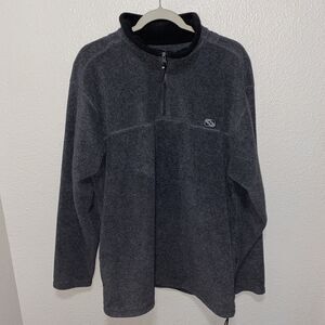 Counter Culture Men’s Quarter Zip Sweatshirt Size L Gray